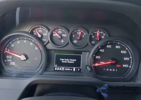 2025 Chevrolet Silverado 1500 4Wd Short Bed Custom Trail Boss from USA, damaged, VIN 3GCPKCEK9SG134363